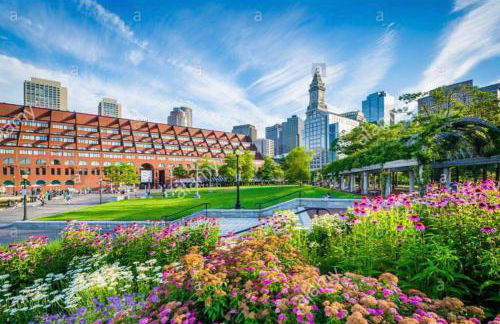 Boston Harbor views Modern north end condo FREE PARKING! - Foto 34