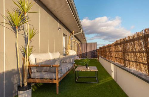 Skylounge- 8Pers -Families - Pros -Terrace- BBQ -Parking- WIFI - Foto 10