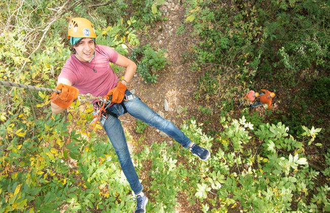 Circuito de tirolinas y rápel en la cascada Cola de Caballo - Foto 7