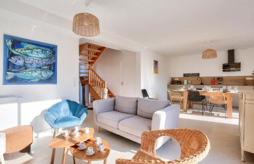 Maison lumineuse pour 8 avec grand jardin - Foto 7