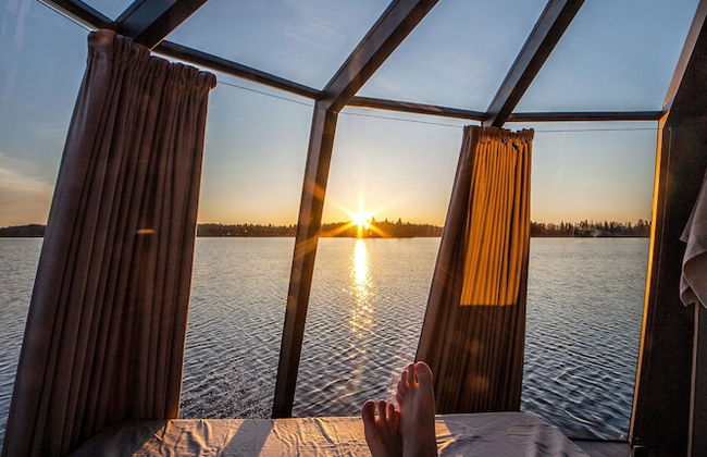 SnowLounge AuroraHut GlasIgloos IceHotel - Foto 24