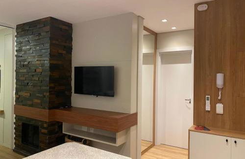 Novo Studio 506 - Hidro, Lareira e Piscina Quente - Foto 31