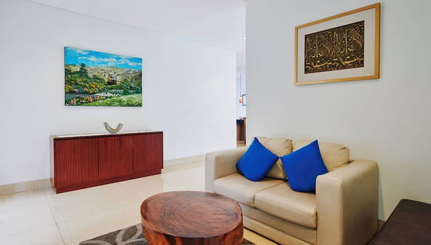 Sala de estar do lobby