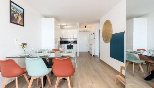 Menton, Appartement 3 pièces, clim garage, piscine - Photo 5