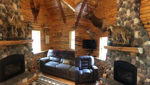 Rustic Log Cabin on the Upper Peninsula in Blaney Park, Michigan - Foto 3