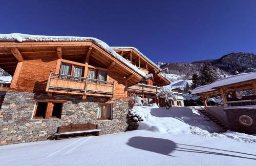 3 Chalets Paradiski, les Arcs Peisey Vallandry - 10 personne x 3 - Foto 2
