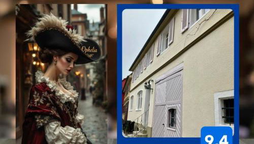 Barocke Stadtvilla Ophelia nahe Europapark 45qm 1,5 Zi Studio - Foto 2