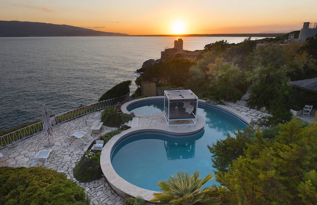 Mare Degli Angeli Splendid Mediterranean Seaside Villa Gardens Pool Almost Heaven - Foto 4