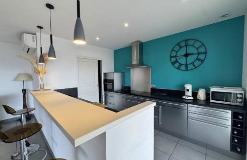 Appartement avec vue imprenable sur la mer, terrasse et piscine - Foto 7