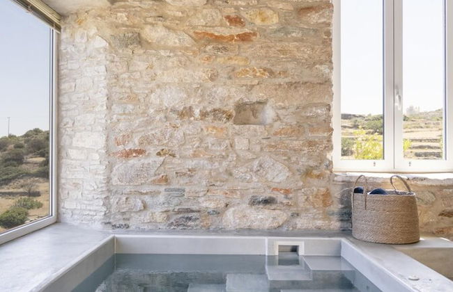 Villa Gaia Syros 1800 s Stone Building - Foto 42