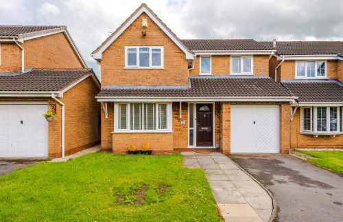 4BR Home for 8, Full Kitchen, Parking, WiFi in Northwich - Photo 33