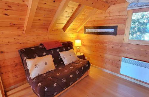 Chalet en bois 6 pers. avec terrasse Sud, lumineux et équipé, animaux admis – Saint-Michel-de-Chaillol - FR-1-393-12 - Foto 9