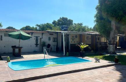 Casa de Veraneio Grande com Piscina, Churrasqueira e 4 quartos - Foto 24