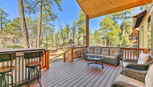 Hot Tub & Ponderosa Views! Luxe Cabin in Lakeside - Foto 3