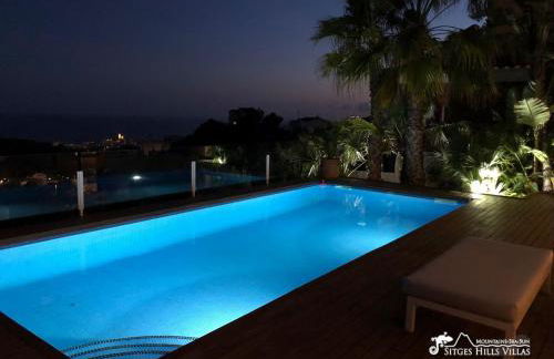 Super Villa Oasis Fab Sea and Sitges View with Private Pool and Air Conditioning - Foto 44