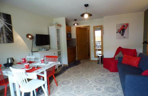 Studio confortable avec balcon aux Saisies - FR-1-594-143 - Foto 2