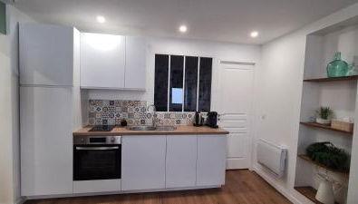 Les Olivettes - Appartement calme au coeur d'Anduze - Photo 2, stove, dishwasher, toaster