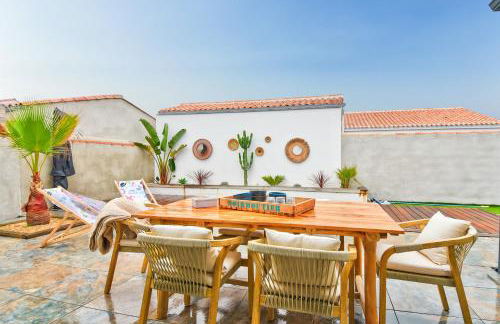 Piscine chauffée - Maison 6 adultes 2 enfants - Foto 13