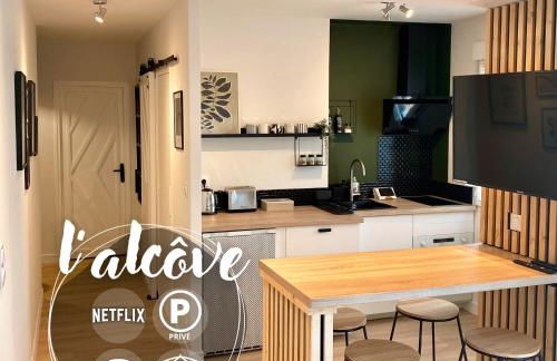 L'alcôve - T2 Calme, Terrasse & Parking privé - Foto 1