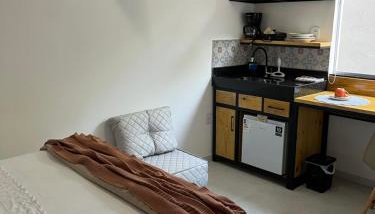 Flat com ar e varanda com linda vista para o Ibituruna, Wi-Fi - Véu de Noiva 204 - Foto 3