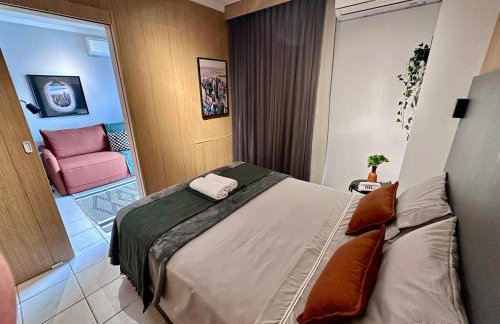 Flat Vista Mar Miolo Praia Canto Piscina Cama Queen Ar - Foto 20