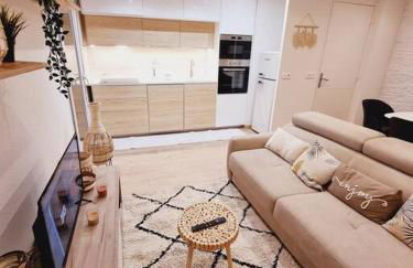 Mandelieu vacances RDC jardin, piscine, parking 2 chambres - Foto 19