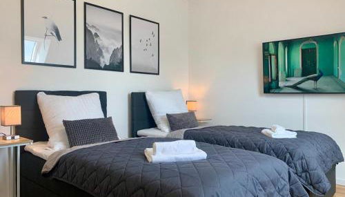 TT Living Apartment Schwarzenbek I 2 Zimmer I 4 Betten I Balkon I TG-Stellplatz - Foto 4, towels