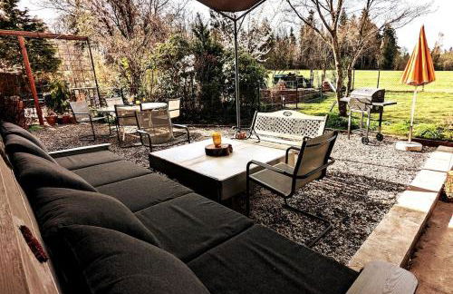 Ferienwohnung mit Garten und Bergblick - Foto 54