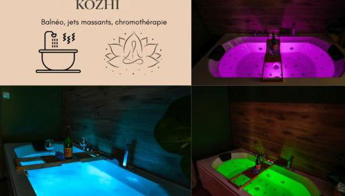 Suite Kozhi - Balnéo privative, Billard, Vidéoprojecteur - Bretagne Sud - Foto 4