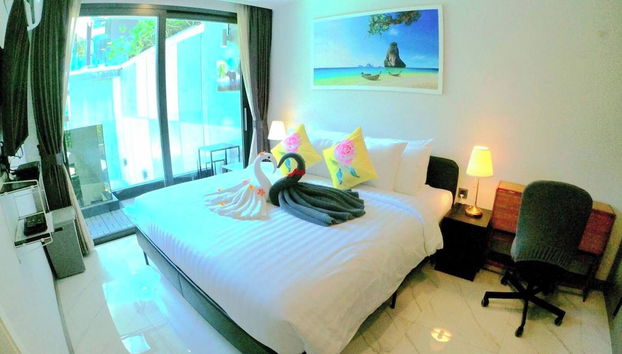 B308 - 1 Bdr Condo With Pool Access Ao Nang Beach - Foto 2, Habitación