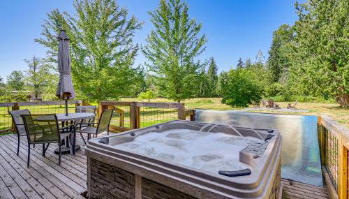 Hot Tub and Deck Dog-Friendly Arlington Cabin - Foto 2