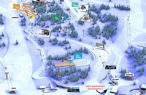 Arcadien - Appartement les Arcs 1800 - 10 personnes - 3 chambres - Foto 43