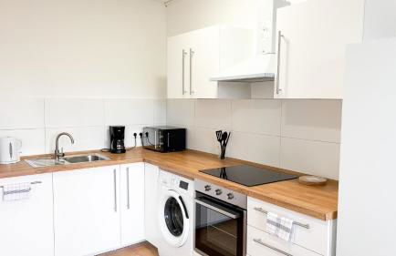 Ausgestattete Wohnungen für Monteur-Teams mit kostenlosem Parkplatz, WIFI, TV, Waschmaschine, Küche, Balkon, Restaurants und Supermarkt - Foto 6