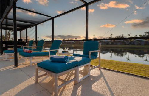 Sunny South Facing Pool with Hot Tub and Lake View Near Disney - Foto 36