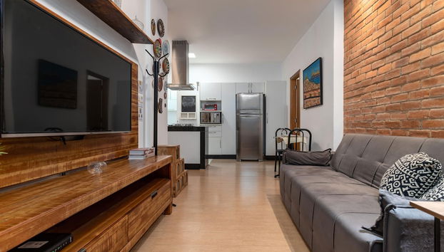 7 Minutes From Copacabana Beach Stc504 - Foto 2, Habitación