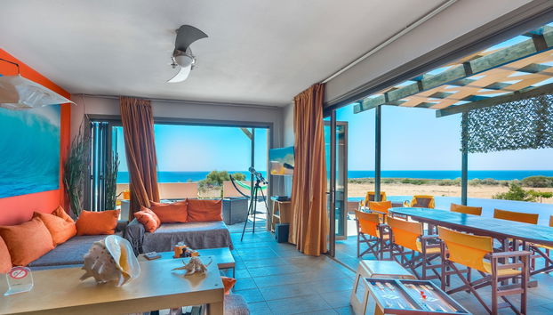 Sala de estar do lobby