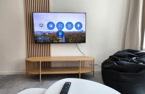 maremar - Apartments am Ferberturm - Luxus Boxspringbett - Küche - Arbeitsplatz - WLAN - Foto 8