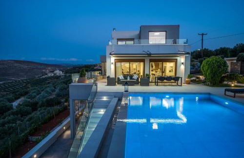Eunoia Blue Villa Heraklion Crete, Sea View, Private Pool, Prassas, Karteros - Foto 11