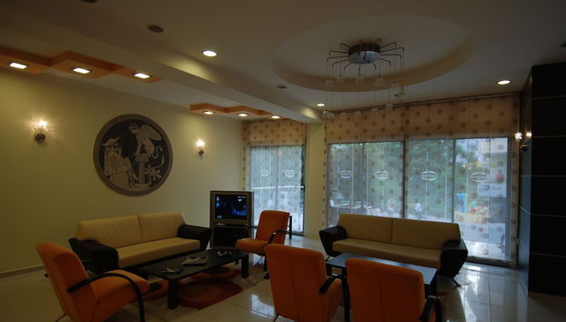 Sitzecke in der Lobby