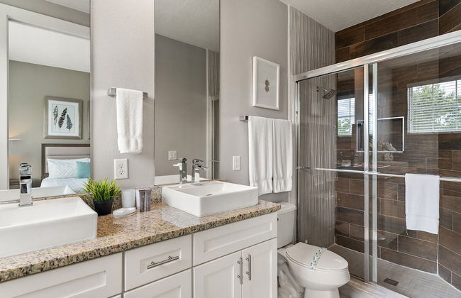 4 BR 4 BA Villa 5min Disneyworld 1804ft Gym - Foto 57