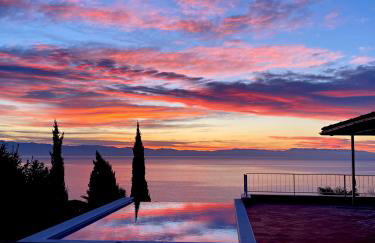 VILLA LOVRAN - 150 m to the beach - infinity pool - incredible sea view - fitness gym - Foto 61