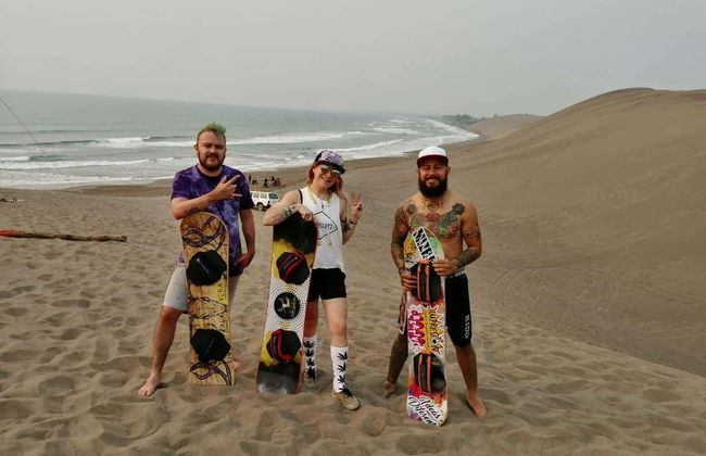 Sandboard sur les dunes de Chachalacas - Photo 3