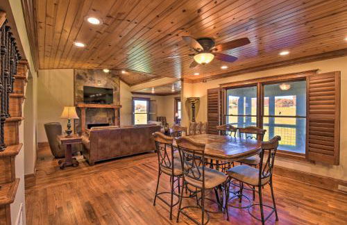 Clarkesville Ranch Cabin with Screened-In Porch! - Foto 6