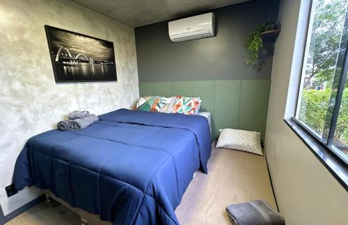 Apê térreo sem escada com Ar Cond, WiFi e banheira! - Foto 8