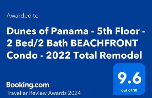 5-STAR BEACHFRONT D505 - Total Remodel - Nov & Dec Snowbirds Welcome! - Foto 1