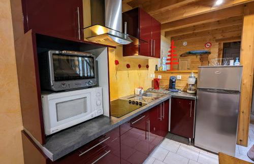 Chalet en bois avec jardin, proche ski et randonnée, équipé pour 8 pers. à Vagney, Vosges - FR-1-589-283 - Foto 24