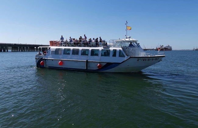 Balade en bateau sur l'estuaire de Huelva au coucher du soleil - Photo 3