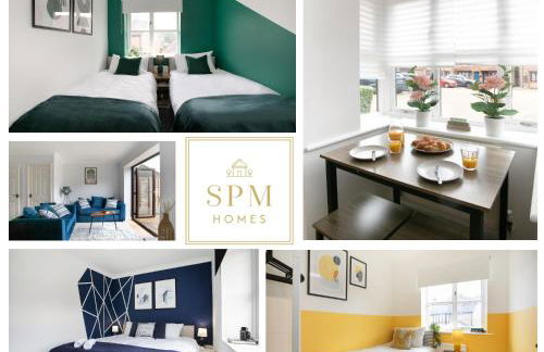 Large 3 Bed House - Long Stays Welcome - Smart TVs in Each Bedroom - Parking - Wifi - Foto 6