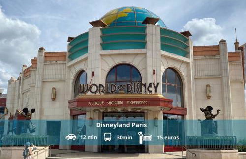 Le Mana, 7 pers 2 chambres 12min Disneyland Paris - Foto 35