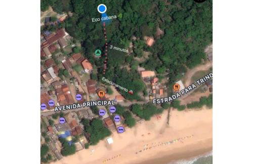 Eco Cabana a 150 metros da praia e centrinho - Foto 26
